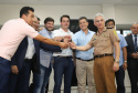 O governador Carlos Massa Ratinho Jr entregou nesta sexta(22) novas viaturas, aparelhos etolométricos e coletes balísticos às unidades da Polícia Militar que pertencem ao 2 Comando Regional - Londrina e região. Londrina,22/02/2019 -  Foto: Rodrigo Félix Leal/ANPr