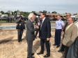 O governador em exercício Darci Piana recebe o presidente da República, Jair Bolsonaro. Foz do Iguaçu,26/02/2019. Foto:Divulgação/ANPr