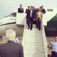 O governador em exercício Darci Piana recebe o presidente da República, Jair Bolsonaro. Foz do Iguaçu,26/02/2019. Foto:Divulgação/ANPr