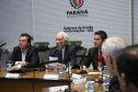 Governador em exercício Darci Piana coordena reunião com equipe de Governo.  -  Curitiba, 27/02/2019  -  Foto: Jaelson Lucas/ANPr