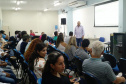 Para intensificar o combate ao mosquito transmissor da dengue, o Aedes egypti, a Secretaria de Estado Saúde está promovendo uma série de reuniões para capacitação de técnicos estaduais e municipais, das cidades que compõem a 12ª Regional da Saúde, que tem sede em Umuarama, no Noroeste do Estado. Foto:Divulgação/SESA