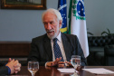 O governador em exercício Darci Piana recebe representantes SINDARUC ( Sindicatos Permissionários Centrais Abastecimento Alimentos) e o presidente da Ceasa, nesta quarta-feira (27) no Palácio Iguaçu.  Curitiba, 27/02/2019 -  Foto: Geraldo Bubniak/ANPr