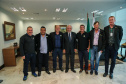 O governador em exercício Darci Piana recebe representantes SINDARUC ( Sindicatos Permissionários Centrais Abastecimento Alimentos) e o presidente da Ceasa, nesta quarta-feira (27) no Palácio Iguaçu.  Curitiba, 27/02/2019 -  Foto: Geraldo Bubniak/ANPr