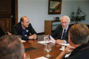 O governador em exercício Darci Piana recebe representantes SINDARUC ( Sindicatos Permissionários Centrais Abastecimento Alimentos) e o presidente da Ceasa, nesta quarta-feira (27) no Palácio Iguaçu.  Curitiba, 27/02/2019 -  Foto: Geraldo Bubniak/ANPr