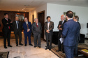 O governador em exercício Darci Piana recebe Presidente Cassio Telles e representates da OAB-PR, nesta quarta-feira (27) no Palácio Iguaçu.  O pedido de providencias  na PR-280 no sudoeste do Estado. Curitiba, 27/02/2019 -  Foto: Geraldo Bubniak/ANPr