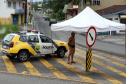 O Litoral terá reforço de 300 policiais militares durante os cinco dias do Carnaval para intensificar o policiamento durante os festejos que ocorrerão nos sete municípios. Este contingente soma-se ao efetivo já existente na Costa Leste para a Operação Verão 2018/2019.  - Foto: Divulgação PMPR