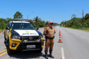 O Litoral terá reforço de 300 policiais militares durante os cinco dias do Carnaval para intensificar o policiamento durante os festejos que ocorrerão nos sete municípios. Este contingente soma-se ao efetivo já existente na Costa Leste para a Operação Verão 2018/2019.  - Foto: Divulgação PMPR