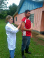 Equipe da secretaria da Saúde percorre as áreas mais remotas do município de Adrianópolis em busca de pessoas não vacinadas contra a febre amarela.  Adrianópolis, 28/02/2019  -  Foto: Divulgação SESA
