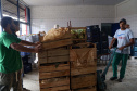 Por meio do Banco de Alimentos da Ceasa, hortigranjeiros são reaproveitados anualmente, evitando o desperdício e garantindo a segurança alimentar de cerca de 194 mil pessoas.Foto: Gilson Abreu/ANPr