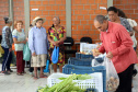 Por meio do Banco de Alimentos da Ceasa, hortigranjeiros são reaproveitados anualmente, evitando o desperdício e garantindo a segurança alimentar de cerca de 194 mil pessoas.Foto: Gilson Abreu/ANPr