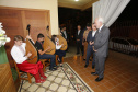 O governador em exercício Darci Piana, participou da assinatura do acordo de parceria e cooperação entre as cidades de Prudentópolis e Ternopil, Ucrânia. Participaram da cerimônia: prefeito de Prudentópolis, Adelmo Luiz Klosowski; Cônsul da Ucrânia no Paraná, Mariano Czaikowski; prefeito de Ternopil, Serhii Nadal; entre outros.Prudentópolis, 06-03-19.Foto: Arnaldo Alves / ANPr.