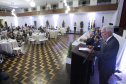 O governador em exercício Darci Piana, participou da assinatura do acordo de parceria e cooperação entre as cidades de Prudentópolis e Ternopil, Ucrânia. Participaram da cerimônia: prefeito de Prudentópolis, Adelmo Luiz Klosowski; Cônsul da Ucrânia no Paraná, Mariano Czaikowski; prefeito de Ternopil, Serhii Nadal; entre outros.Prudentópolis, 06-03-19.Foto: Arnaldo Alves / ANPr.
