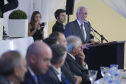 O governador em exercício Darci Piana, participou da assinatura do acordo de parceria e cooperação entre as cidades de Prudentópolis e Ternopil, Ucrânia. Participaram da cerimônia: prefeito de Prudentópolis, Adelmo Luiz Klosowski; Cônsul da Ucrânia no Paraná, Mariano Czaikowski; prefeito de Ternopil, Serhii Nadal; entre outros.Prudentópolis, 06-03-19.Foto: Arnaldo Alves / ANPr.