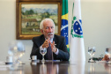 O governador em exercício Darci Piana recebe o presidente da Paraná Turismo, João Jacob Mehl  e representantes do G5 nesta quinta-feira (7) no Palácio Iguaçu.   Curitiba, 07/03/2019 -  Foto: Geraldo Bubniak/ANPr