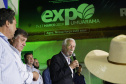 O governador em exercício Darci Piana, participa da abertura 45ª Expo Umuarama e 18ª Feira Internacional. Participaram: prefeito de Umuarama, Celso Pozzobom; os secretários: do Meio Ambiente e Recursos Hídricos, Márcio Nunes; da Agricultura, Norberto Ortigara; presidente da Sociedade Rural de Umuarama, Milton Gaiari; entre outros.Umuarama, 07-03-19.Foto: Arnaldo Alves / ANPr.