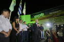 O governador em exercício Darci Piana, participa da abertura 45ª Expo Umuarama e 18ª Feira Internacional. Participaram: prefeito de Umuarama, Celso Pozzobom; os secretários: do Meio Ambiente e Recursos Hídricos, Márcio Nunes; da Agricultura, Norberto Ortigara; presidente da Sociedade Rural de Umuarama, Milton Gaiari; entre outros.Umuarama, 07-03-19.Foto: Arnaldo Alves / ANPr.