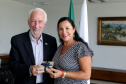 O governador em exercício Darci Piana se reuniu nesta sexta-feira (8) com 13 cônsules de países da Europa, Ásia e das Américas. A reunião no Palácio Iguaçu também contou com a participação do Chefe do Escritório de Representação do Ministério das Relações Exteriores no Paraná, embaixador Igor Kipman. Curitiba, 08/03/2019. Foto: Gilson Abreu/ANPr