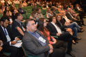  O secretário estadual da Saúde, Beto Preto, fez hoje a palestra de abertura oficial do 12o Seminário Femipa ? Federação das Santas Casas de Misericórdia e Hospitais Beneficentes do Paraná ? e falou sobre os programas do Governo para as instituições filantrópicas.Curitiba, 14/03/2019  -  Foto: Diogo Pracz/SESA