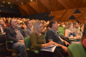  O secretário estadual da Saúde, Beto Preto, fez hoje a palestra de abertura oficial do 12o Seminário Femipa ? Federação das Santas Casas de Misericórdia e Hospitais Beneficentes do Paraná ? e falou sobre os programas do Governo para as instituições filantrópicas.Curitiba, 14/03/2019  -  Foto: Diogo Pracz/SESA