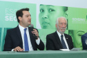 O governador Carlos Massa Ratinho Junior lançou nesta sexta-feira (15) o programa Escola Segura, que prevê uma série de medidas preventivas e protetivas de segurança que serão executadas na rede estadual de ensino. Curitiba,15/03/2019 Foto: Rodrigo Félix Leal/ANPr
