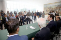 O governador Carlos Massa Ratinho Junior lançou nesta sexta-feira (15) o programa Escola Segura, que prevê uma série de medidas preventivas e protetivas de segurança que serão executadas na rede estadual de ensino. Curitiba,15/03/2019 Foto: Jaelson Lucas / ANPr