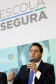 O governador Carlos Massa Ratinho Junior lançou nesta sexta-feira (15) o programa Escola Segura, que prevê uma série de medidas preventivas e protetivas de segurança que serão executadas na rede estadual de ensino. Curitiba,15/03/2019 Foto: Jaelson Lucas / ANPr