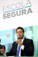 O governador Carlos Massa Ratinho Junior lançou nesta sexta-feira (15) o programa Escola Segura, que prevê uma série de medidas preventivas e protetivas de segurança que serão executadas na rede estadual de ensino. Curitiba,15/03/2019 Foto: Jaelson Lucas / ANPr