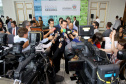 O governador Carlos Massa Ratinho Junior lançou nesta sexta-feira (15) o programa Escola Segura, que prevê uma série de medidas preventivas e protetivas de segurança que serão executadas na rede estadual de ensino. Curitiba,15/03/2019 Foto: Jaelson Lucas / ANPr