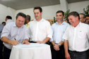 Governador Carlos Massa Ratinho Junior visita a Expo Umuarama e anuncia recursos para investimentos em infraestrutura e melhoria urbana no município. -  Umuarama, 15/03/2019  -  Foto: José Fernando Ogura/ANPr