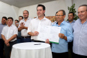Governador Carlos Massa Ratinho Junior visita a Expo Umuarama e anuncia recursos para investimentos em infraestrutura e melhoria urbana no município. -  Umuarama, 15/03/2019  -  Foto: José Fernando Ogura/ANPr