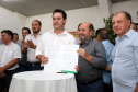 Governador Carlos Massa Ratinho Junior visita a Expo Umuarama e anuncia recursos para investimentos em infraestrutura e melhoria urbana no município. -  Umuarama, 15/03/2019  -  Foto: José Fernando Ogura/ANPr