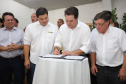 Governador Carlos Massa Ratinho Junior visita a Expo Umuarama e anuncia recursos para investimentos em infraestrutura e melhoria urbana no município. -  Umuarama, 15/03/2019  -  Foto: José Fernando Ogura/ANPr