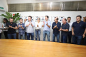 O governador Carlos Massa Ratinho Junior confirmou neste sábado (16) investimentos de R$ 2,82 milhões em obras e compra de máquinas e veículos para oito municípios da região Noroeste do Estado. Foram assinadas, na ExpoParanavaí, um dos principais eventos do agronegócio do Paraná, autorizações e homologações.   -  Paranavaí, 16/03/2019  -  Foto: José Fernando Ogura/ANPr