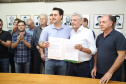 O governador Carlos Massa Ratinho Junior confirmou neste sábado (16) investimentos de R$ 2,82 milhões em obras e compra de máquinas e veículos para oito municípios da região Noroeste do Estado. Foram assinadas, na ExpoParanavaí, um dos principais eventos do agronegócio do Paraná, autorizações e homologações.   -  Paranavaí, 16/03/2019  -  Foto: José Fernando Ogura/ANPr