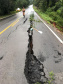 Interdição da PR-340 entre Tibagi e Telêmaco Borba, por conta de um desmoronamento de terra na tarde de sábado (16)  -  Curitiba, 17/03/2019  -  Foto: Divulgação DER