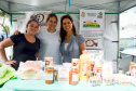 A Copasol Sul, cooperativa de agricultura familiar de Agudos do Sul, na Região Metropolitana de Curitiba, fez sua estreia em vendas diretas de seus produtos ao consumidor durante a Feira das Cooperativas, que acontece todas às sextas-feiras, em Curitiba.  Foto:SEAB