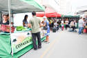 A Copasol Sul, cooperativa de agricultura familiar de Agudos do Sul, na Região Metropolitana de Curitiba, fez sua estreia em vendas diretas de seus produtos ao consumidor durante a Feira das Cooperativas, que acontece todas às sextas-feiras, em Curitiba.  Foto:SEAB
