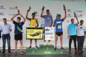 Em comemoração aos 67 anos do Batalhão de Polícia de Trânsito, 1,2 mil pessoas participaram da quarta edição da Corrida Solidária Provopar Estadual e BPTran neste domingo (17) em Curitiba. Os atletas, profissionais e amadores, correram 3 km, 5 km e 10 km em prol da solidariedade. Foto: Soldado Fernando Chauchuti/PMPR