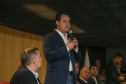 O governador Carlos Massa Ratinho Junior  lança o aplicativo Paraná Serviços no Auditório Mário Lobo em Curitiba nesta segunda-feira (18). Trata-se de uma solução inovadora do Governo do Paraná que facilitará a intermediação entre o contratante e o prestador autônomo de serviços.   Curitiba, 15/03/2019 -  Foto: Geraldo Bubniak/ANPr