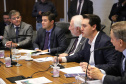 Governador Carlos Massa Ratinho Júnior coordena reunião com o secretariado  -  Curitiba, 19/03/2019  -  Foto: José Fernando Ogura/ANPr