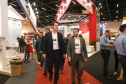 O governador Carlos Massa Ratinho Júnior esteve nesta terça-feira (19) na Intermodal South America 2019, maior feira do setor de logística e comércio exterior da América Latina, onde o Estado está presente com um estande dos Portos do Paraná.  -  São Paulo, 19/03/2019  -  Foto: Rodrigo Félix Leal/ANPr