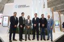 O governador Carlos Massa Ratinho Júnior esteve nesta terça-feira (19) na Intermodal South America 2019, maior feira do setor de logística e comércio exterior da América Latina, onde o Estado está presente com um estande dos Portos do Paraná.  -  São Paulo, 19/03/2019  -  Foto: Rodrigo Félix Leal/ANPr