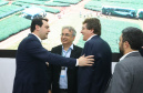 O governador Carlos Massa Ratinho Júnior esteve nesta terça-feira (19) na Intermodal South America 2019, maior feira do setor de logística e comércio exterior da América Latina, onde o Estado está presente com um estande dos Portos do Paraná.  -  São Paulo, 19/03/2019  -  Foto: Rodrigo Félix Leal/ANPr
