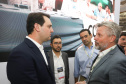 O governador Carlos Massa Ratinho Júnior esteve nesta terça-feira (19) na Intermodal South America 2019, maior feira do setor de logística e comércio exterior da América Latina, onde o Estado está presente com um estande dos Portos do Paraná.  -  São Paulo, 19/03/2019  -  Foto: Rodrigo Félix Leal/ANPr