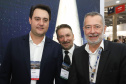 O governador Carlos Massa Ratinho Júnior esteve nesta terça-feira (19) na Intermodal South America 2019, maior feira do setor de logística e comércio exterior da América Latina, onde o Estado está presente com um estande dos Portos do Paraná.  -  São Paulo, 19/03/2019  -  Foto: Rodrigo Félix Leal/ANPr
