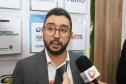 O governador Carlos Massa Ratinho Júnior esteve nesta terça-feira (19) na Intermodal South America 2019, maior feira do setor de logística e comércio exterior da América Latina, onde o Estado está presente com um estande dos Portos do Paraná.  Na foto, o diretor-presidente dos Portos do Paraná, Luiz Fernando Garcia da Silva  -  São Paulo, 19/03/2019  -  Foto: Rodrigo Félix Leal/ANPr