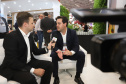 O governador Carlos Massa Ratinho Júnior esteve nesta terça-feira (19) na Intermodal South America 2019, maior feira do setor de logística e comércio exterior da América Latina, onde o Estado está presente com um estande dos Portos do Paraná.  -  São Paulo, 19/03/2019  -  Foto: Rodrigo Félix Leal/ANPr