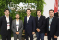 O governador Carlos Massa Ratinho Júnior esteve nesta terça-feira (19) na Intermodal South America 2019, maior feira do setor de logística e comércio exterior da América Latina, onde o Estado está presente com um estande dos Portos do Paraná.  -  São Paulo, 19/03/2019  -  Foto: Rodrigo Félix Leal/ANPr