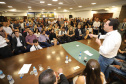 Governador Carlos Massa Ratinho Junior libera recursos para pavimentação asfáltica em Araucária.  -  Araucária, 20/03/2019  -  Foto: José Fernando Ogura/ANPr