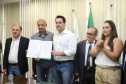 Governador Carlos Massa Ratinho Junior libera recursos para pavimentação asfáltica em Araucária.  -  Araucária, 20/03/2019  -  Foto: José Fernando Ogura/ANPr